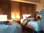 Fortunate wife in hotel getting the largest manhood she's ever had